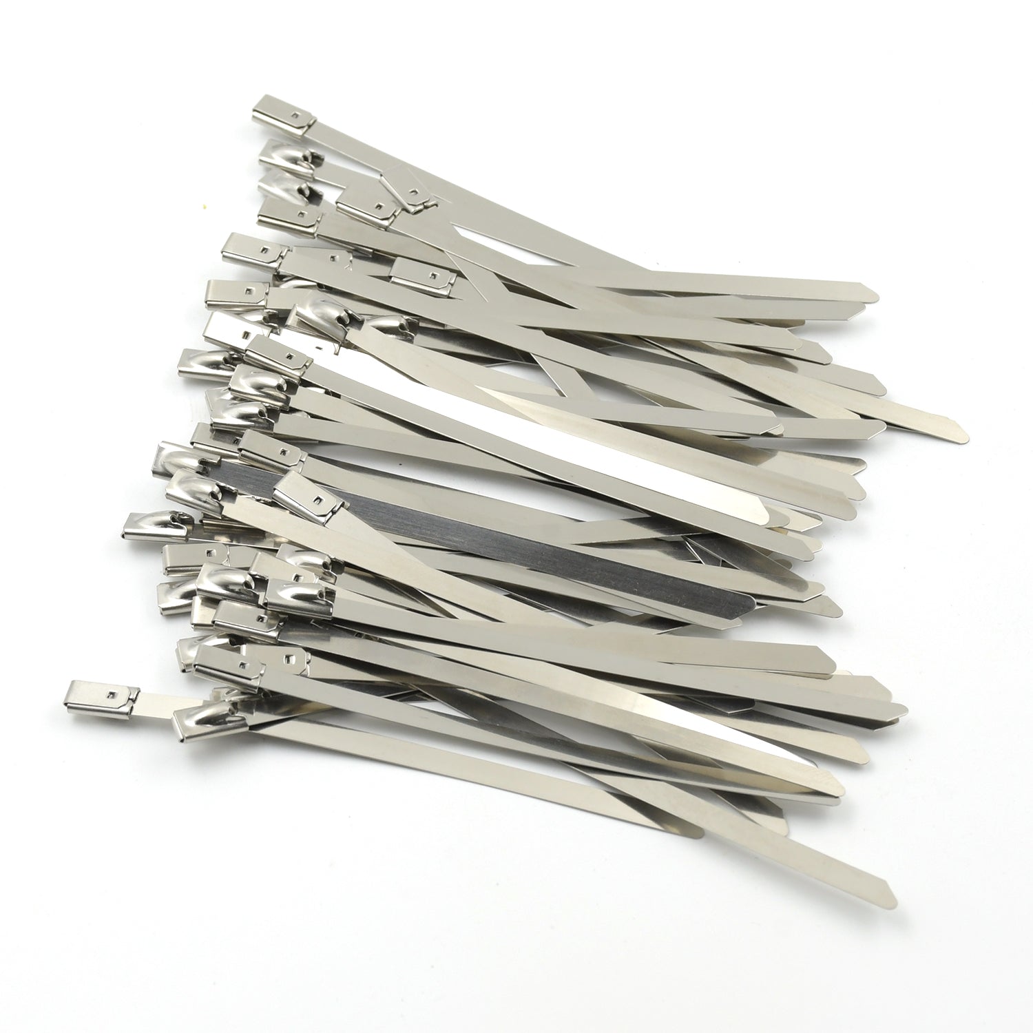 Stainless Steel Cable Ties for Solar & Home Use (100 Pc, 4.6x100mm) Your Brand