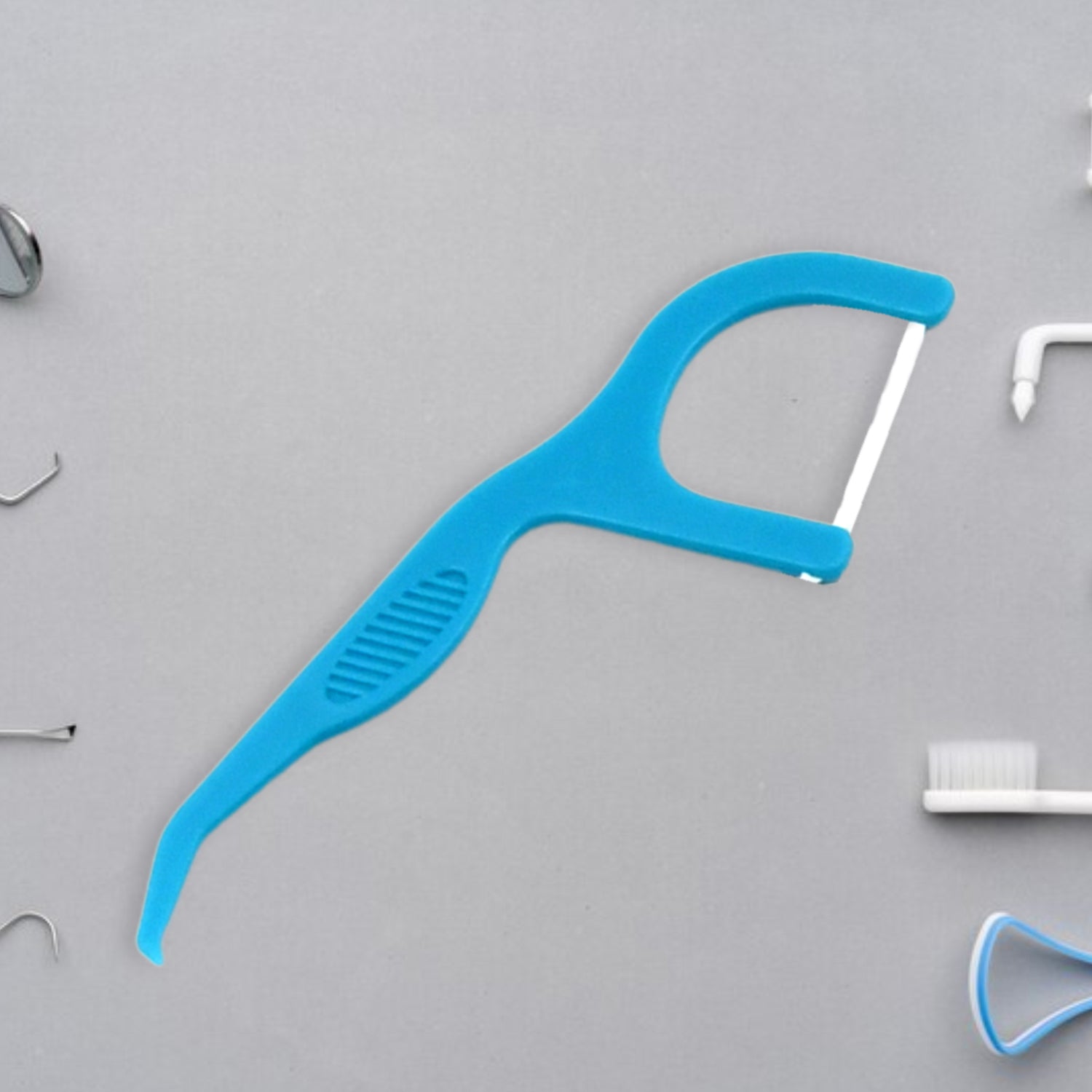 2 In 1 Tooth Picks Flosses, Portable Toothpicks, Resealable Oral Care Dental Flosser, Easy Storage Dental Pick for Fresh Breath and Healthy (30 Pcs Set) (Mix Color) Your Brand