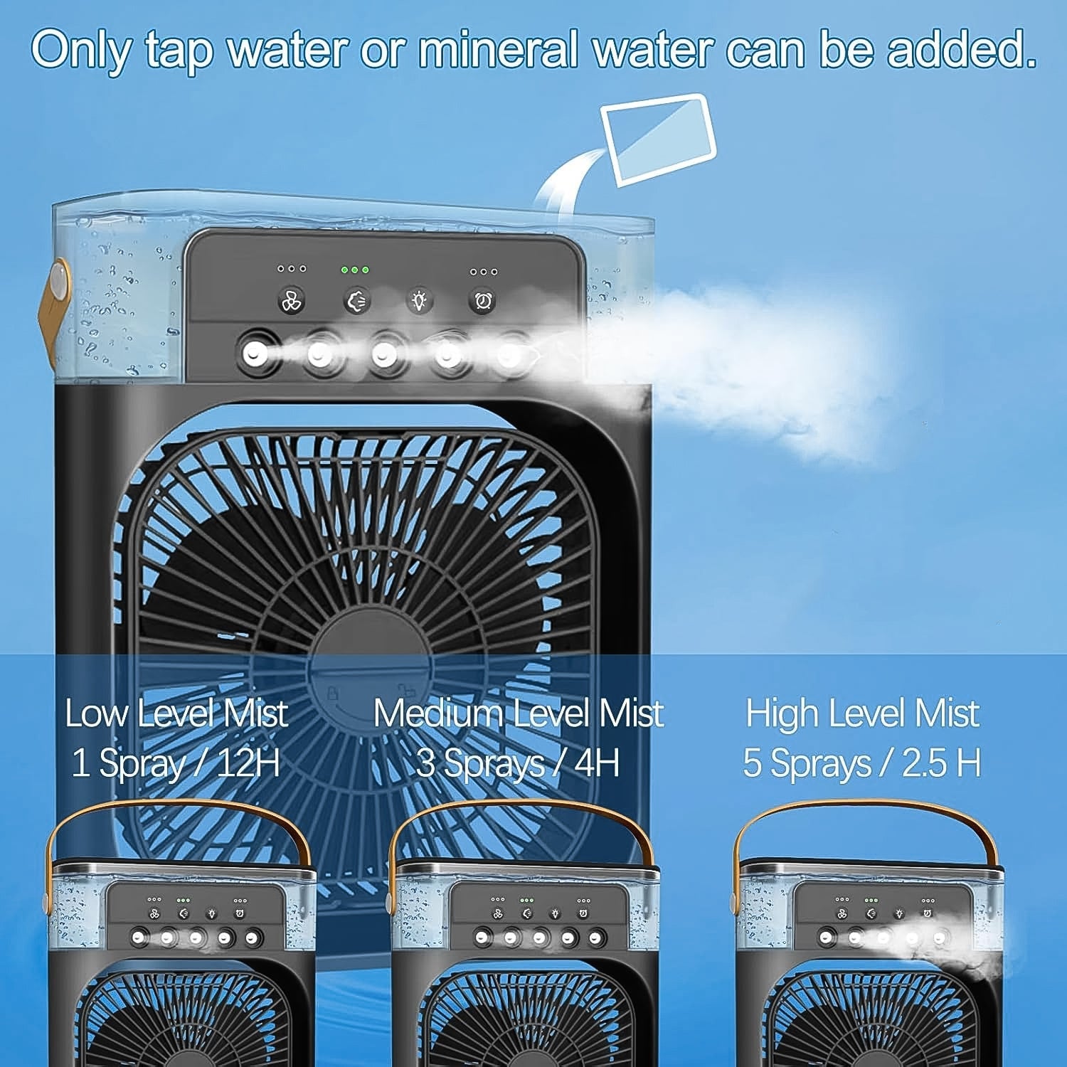 Portable USB Powered Mini Cooling Fan (1 Pc) Your Brand