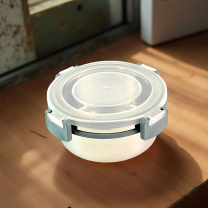 Apex Round Airtight Food Storage Container Approx 500 ml (1 Pc) Your Brand