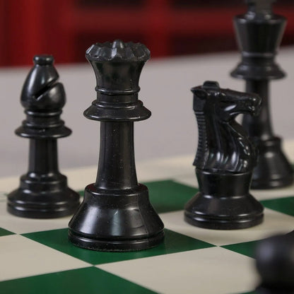 Big Premium Portable Chess Set Plastic Chess Pieces (1 Set) Your Brand