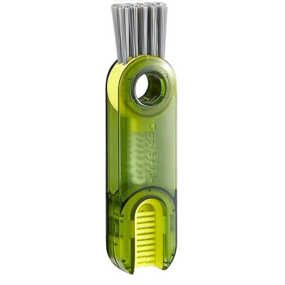 3-in-1 Multifunctional Bottle & Cup Cleaning Brush – Lid & Cover Scrubber for Kitchen (1 Pc) Your Brand