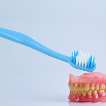 2-in-1 Soft Toothbrush & Tongue Cleaner for All Ages (1 Pc, With Cover) Your Brand