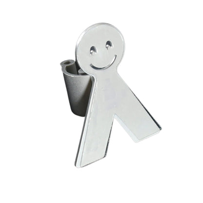 Smile Face Wall Mounted Brush & Broom Organize Holder, Hanger Storage Rack Kitchen Clip Seamless Mop Hook with Mounted Hanging (1Pc) Your Brand