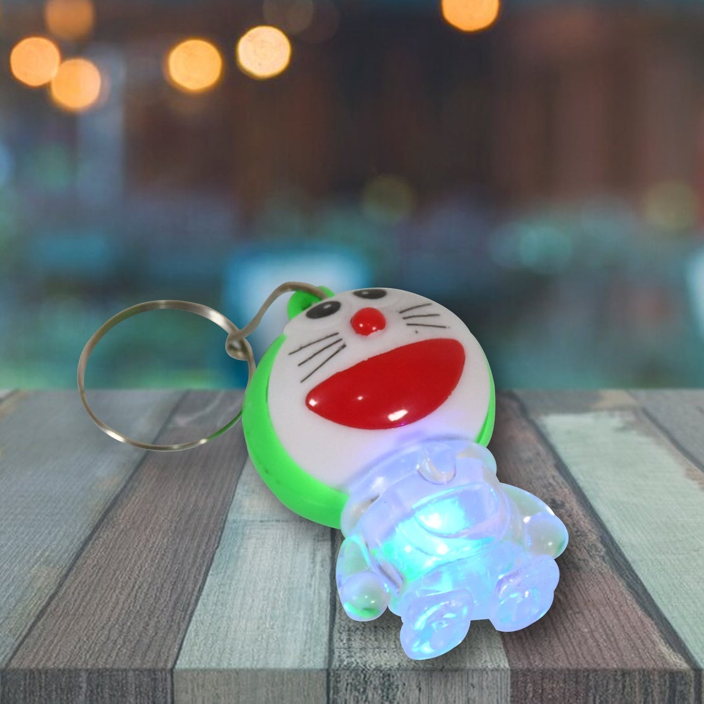 Doremon lightning keychain, 2 colored lightning keychain (1 pc) Your Brand