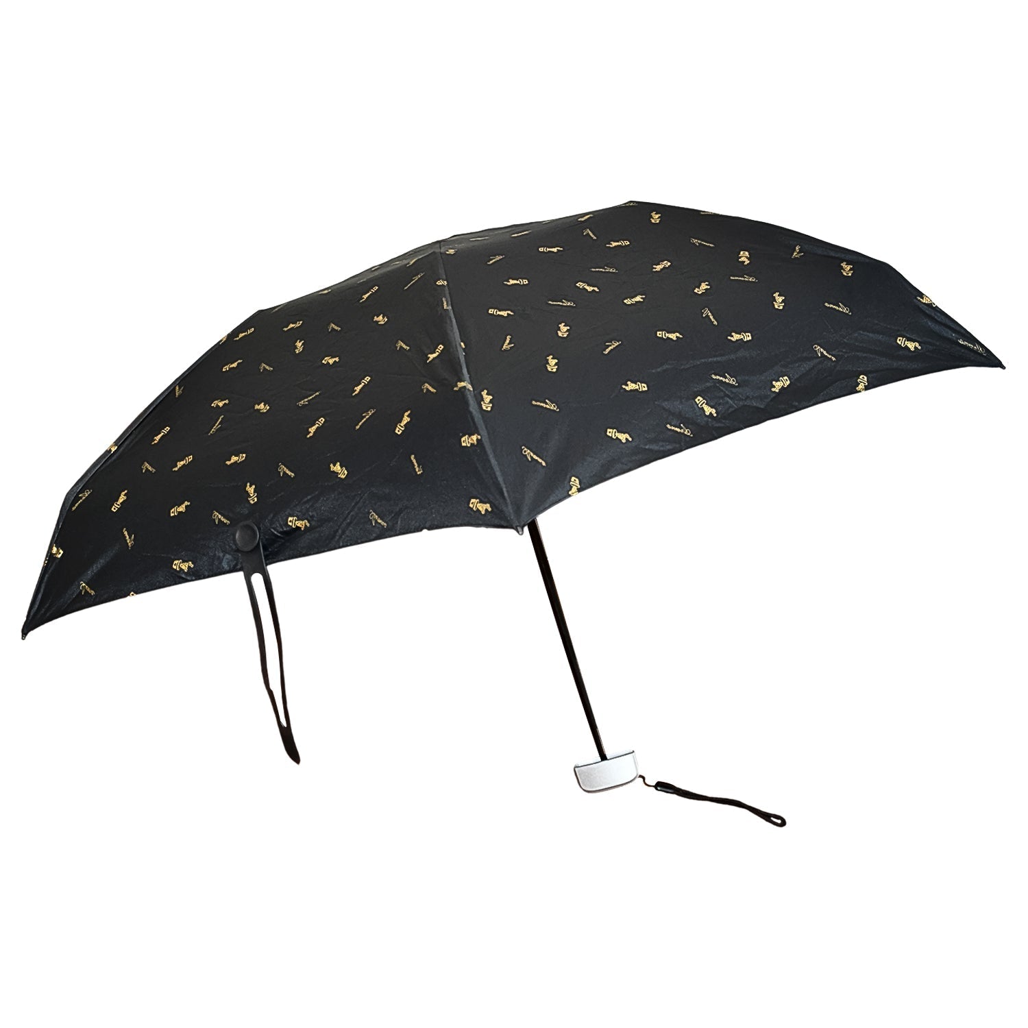 3-Fold Cute Umbrella – Sun & Rain Protection, UV Shield (1 Pc / With Zip Case) Your Brand