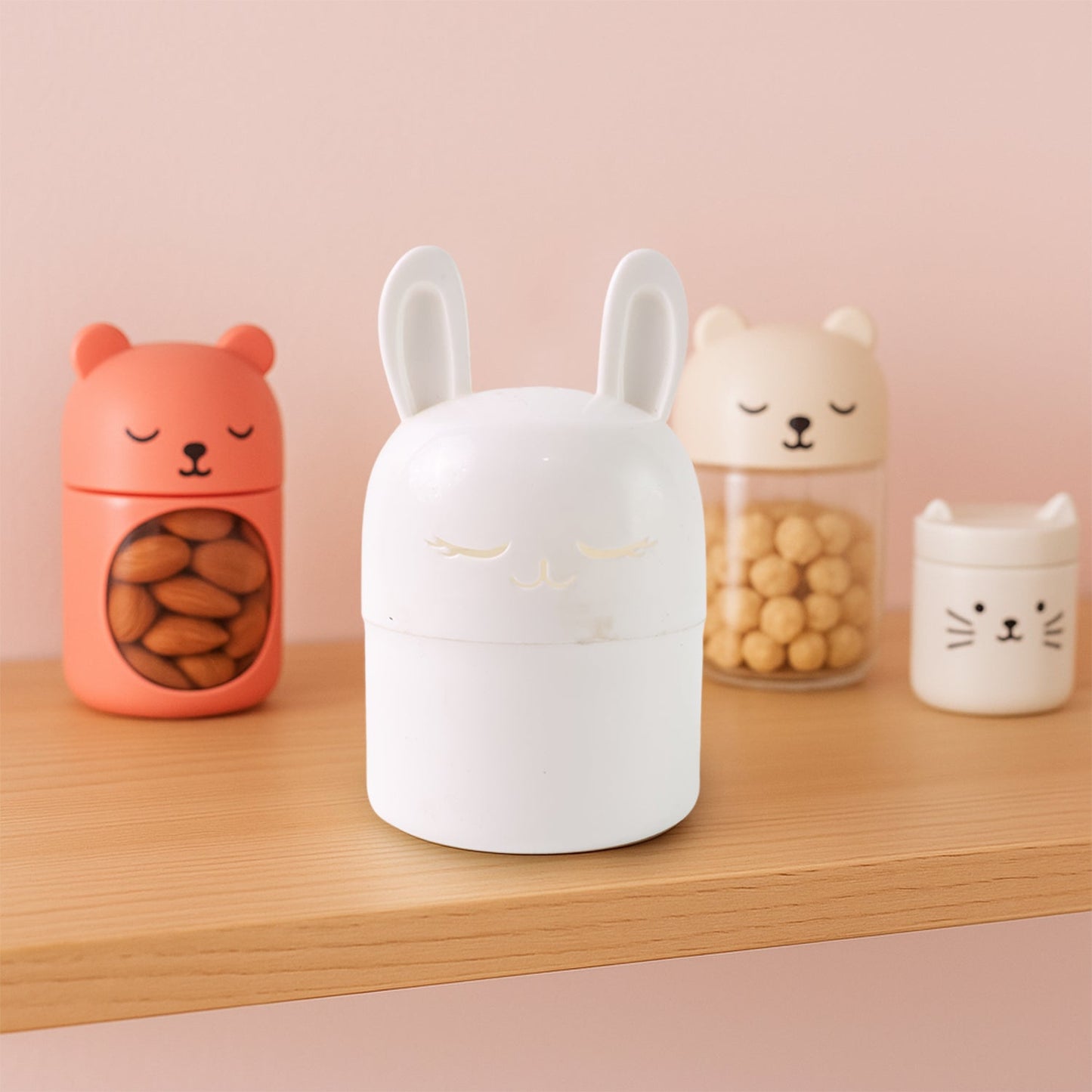 Adorable Bunny Multipurpose Kitchen Storage Box (1 pc) Your Brand