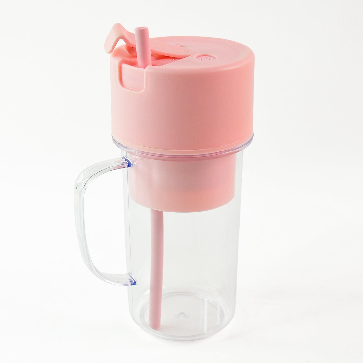 Portable Crusher Juicer With Handle & Straw, USB Rechargeable Multi Blades (420 ML) Your Brand