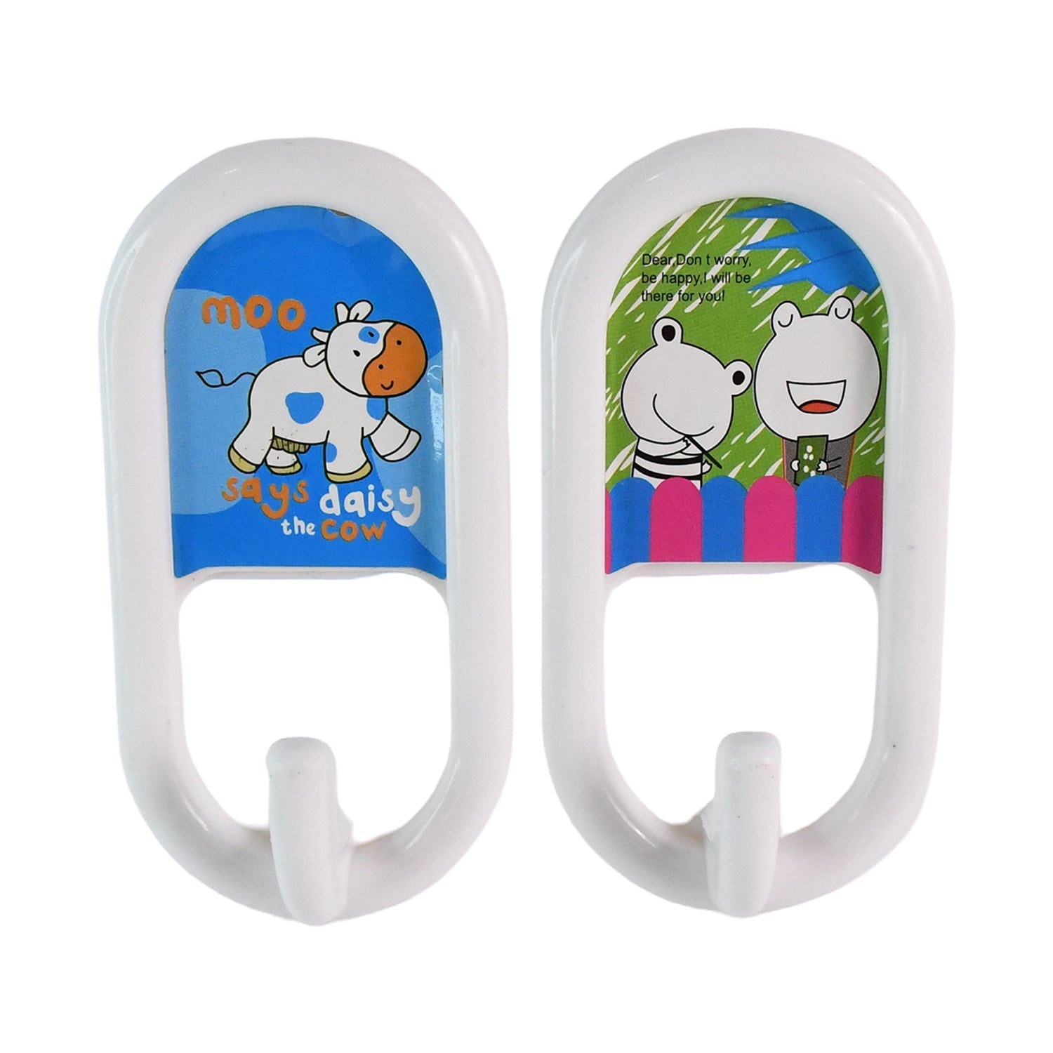 Multipurpose Strong Hook Self-Adhesive hooks (2 Pc Set) Your Brand