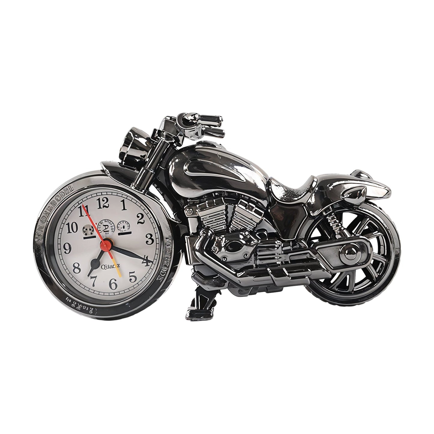 Motorcycle Alarm Clock, Motor Table Clock for Home Decor (1 Pc) Your Brand