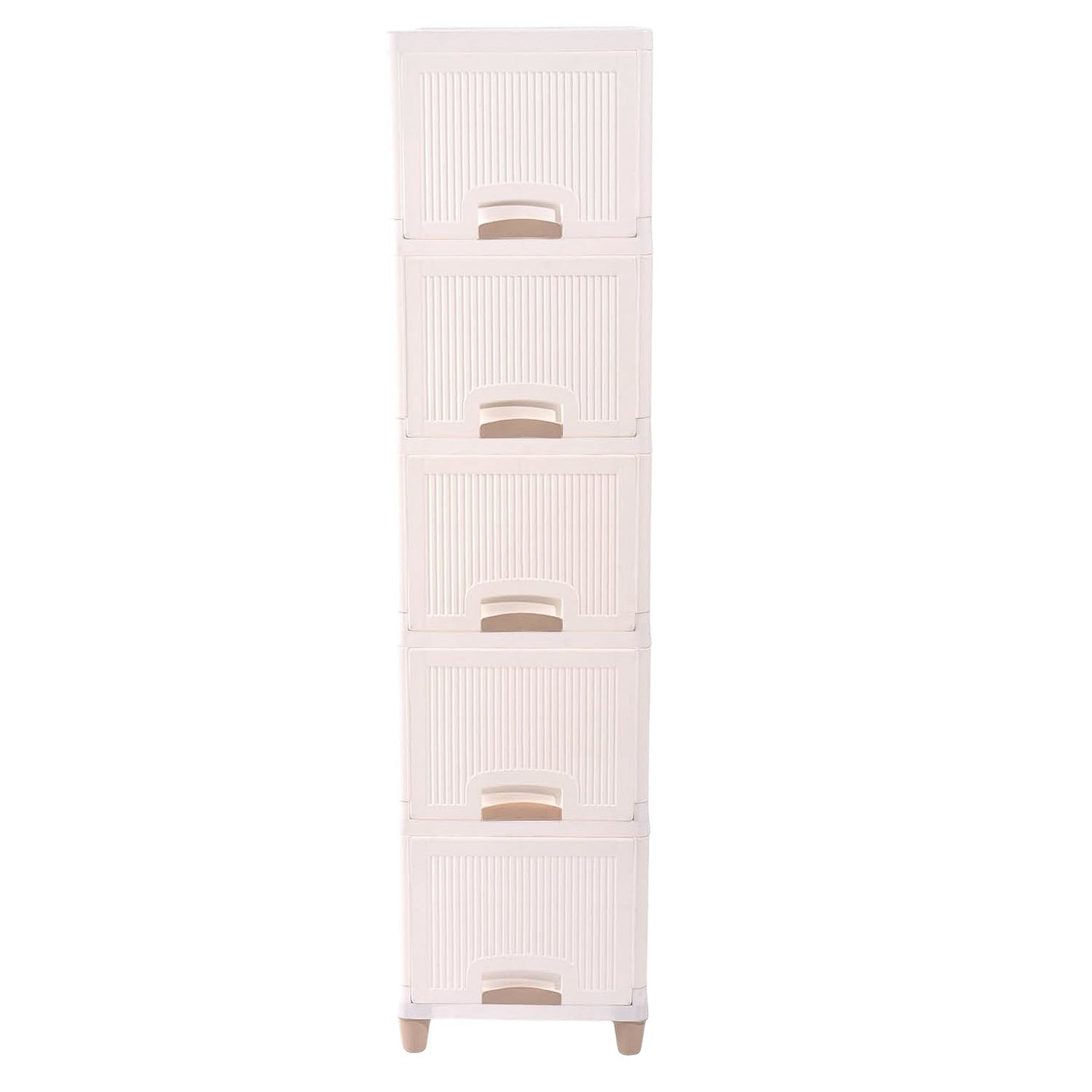 Multi-Purpose 5-Layer Plastic Storage Drawer Cabinet for Home and Office Your Brand