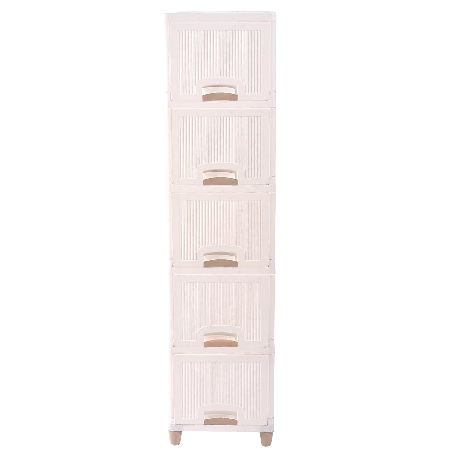Multi-Purpose 5-Layer Plastic Storage Drawer Cabinet for Home and Office Your Brand