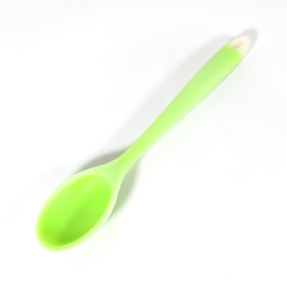 Multipurpose Silicone Spoon, Silicone Basting Spoon Non-Stick Kitchen Utensils Household Gadgets Heat-Resistant Non Stick Spoons Kitchen Cookware Items For Cooking (1 pc / 27 Cm) Your Brand