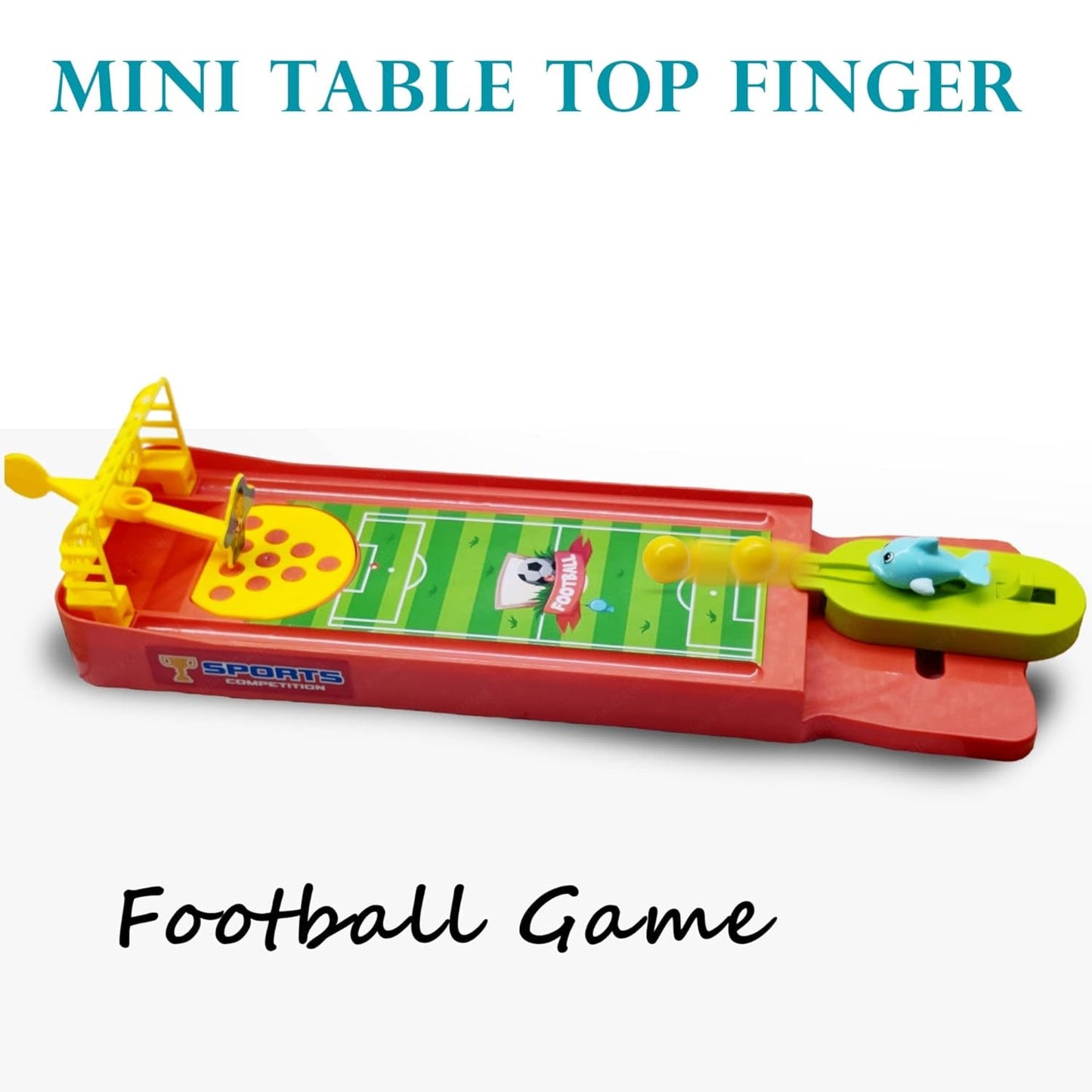 Mini Table Top Finger Football Game for Kids-Desktop Game for Kids & Adults, Fun Indoor Finger Bowling Game for Boys & Girls, Family Board Game Your Brand
