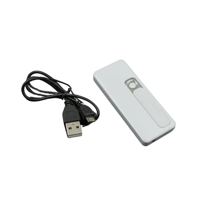 Stylish Electric USB Lighter for Men & Women (Rechargeable, Windproof) Your Brand