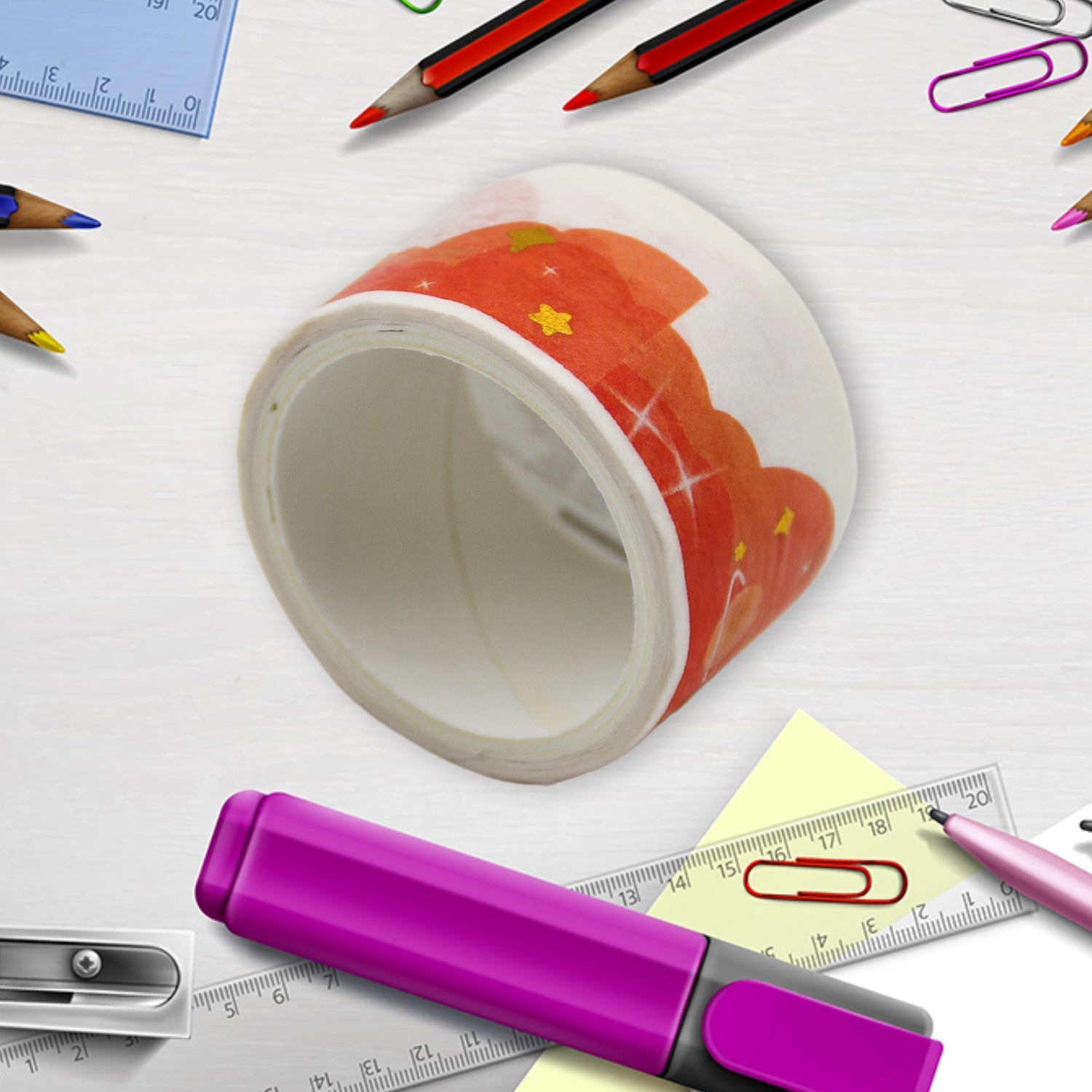 1 Roll Scrapbook Sticker Tape for Journaling & Craft Your Brand