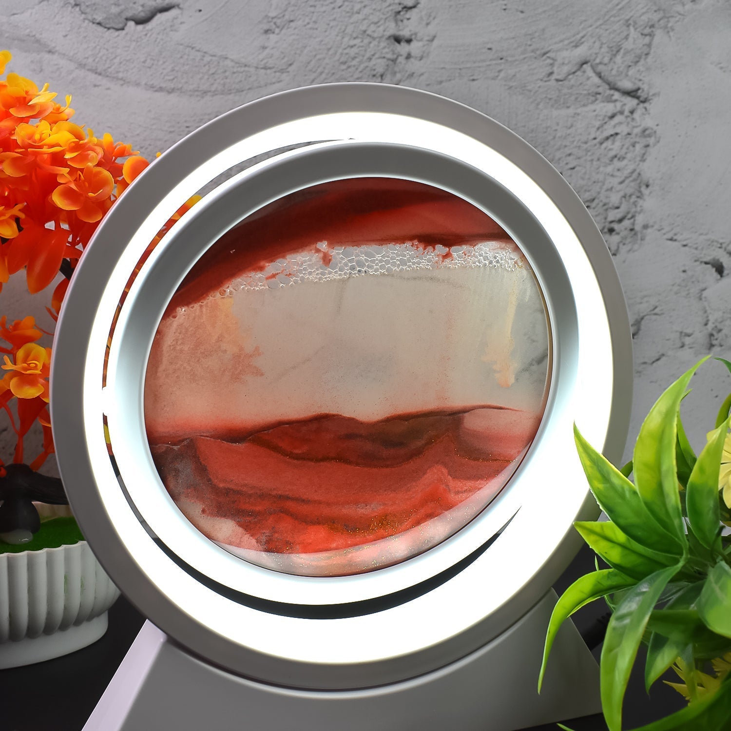 3D Liquid motion Display With LED Light (1 Pc) Your Brand