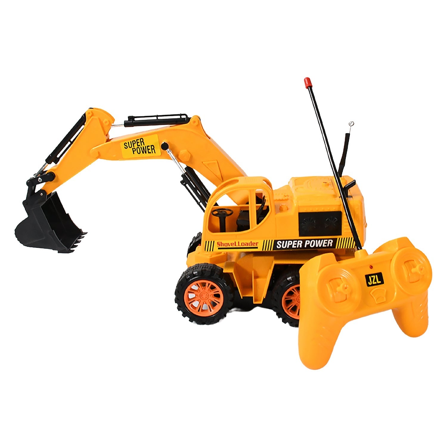 Plastic JCB Construction Toy Remote Control JCB Toys for Kids Boys, Super Power Remote Control JCB Truck Construction Toy (1 Set) Your Brand