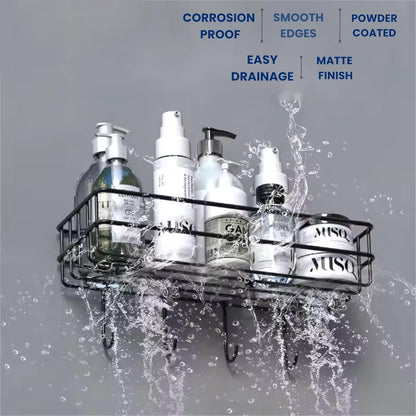 3 in 1 Shower Shelf Rack for storing and holding various household stuffs and items etc. Your Brand