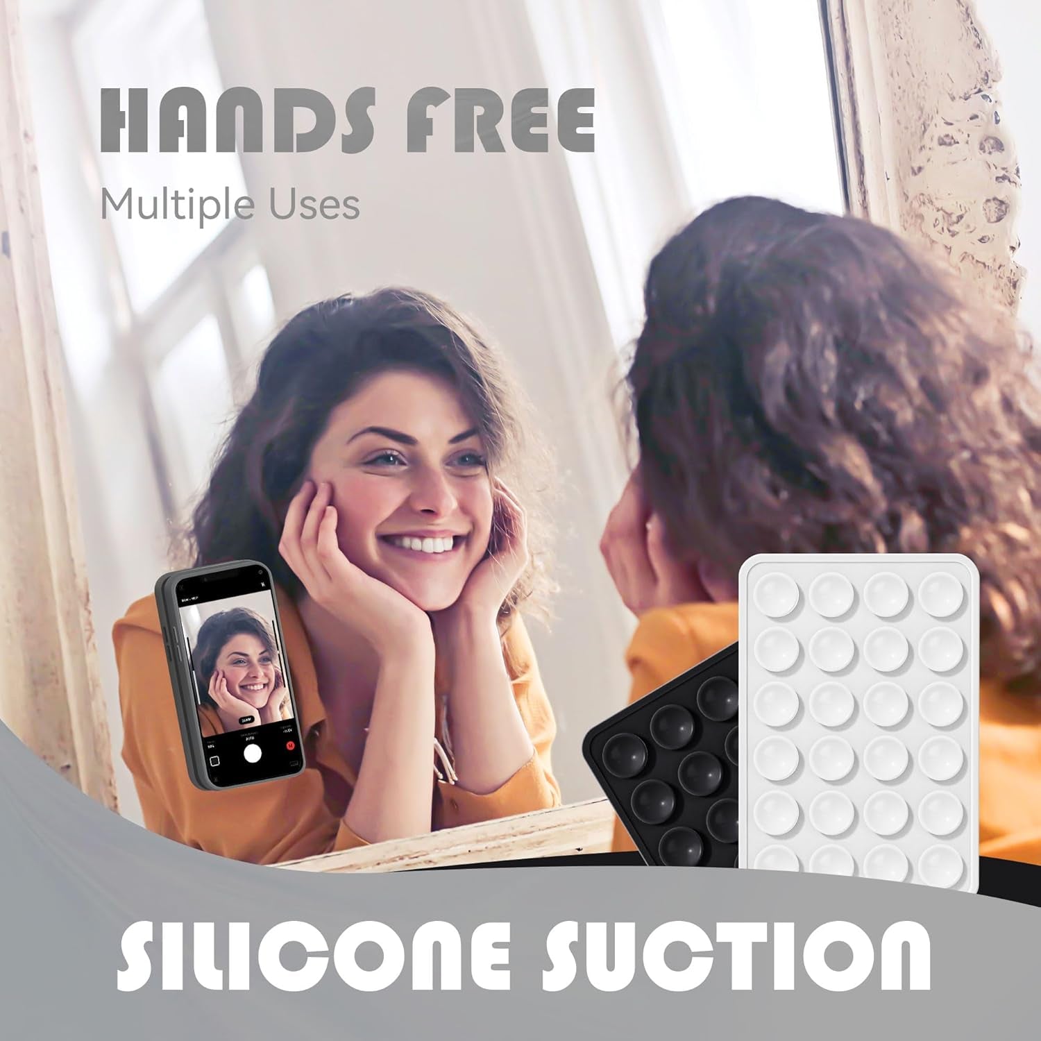 Suction Phone Case / Holder Mount (1 Pc / Mix Color) Your Brand