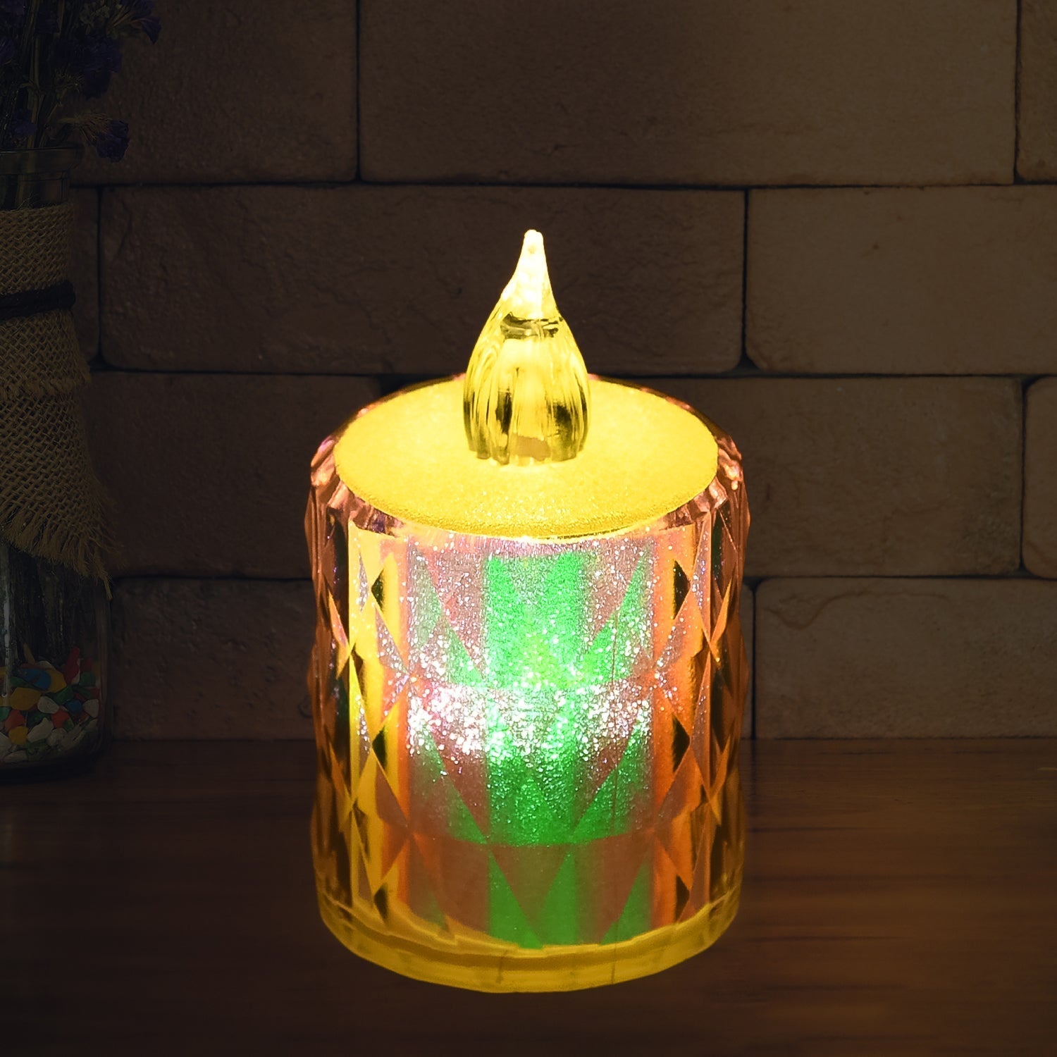 Festive Lighting for Any Occasion: 12 Pack LED Tealight Candles, Diwali Your Brand