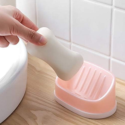 Soap Container, Soap Box Household Kitchen and Bathroom Can Use PP Material Drain Box Double Soap Dish, for Bathroom Shower Home Outdoor Camping ,Sabudani (1 Pc) Your Brand