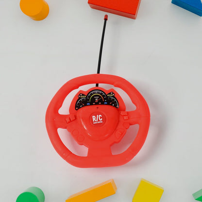 Plastic RC Racing Car – 2-Way Control with Handle Remote & Rechargeable Battery (Ideal Birthday Gift) Your Brand