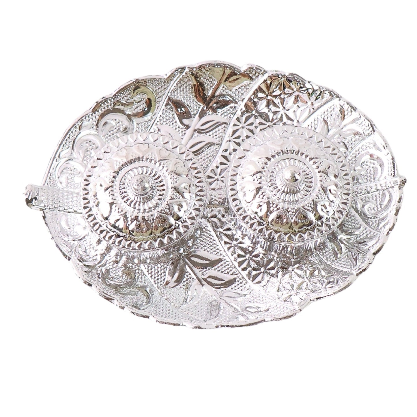 Leaf Shape Special Puja Thali (1 Pc / Mix Design) Your Brand