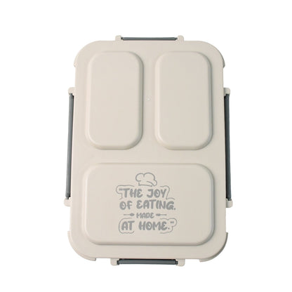 3-Compartment Stainless Steel Lunch Box (1 Pc) Your Brand