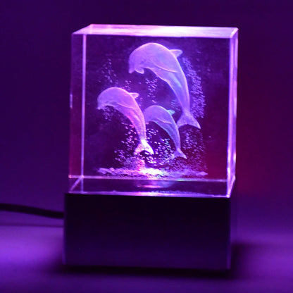 3D Mix Design LED Light Base With Speaker (1 Pc / B Grade) Your Brand