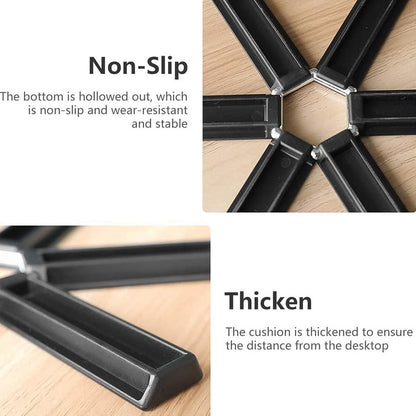 Foldable Non-Slip Heat-Resistant Plastic Hotmat for Kitchen Your Brand