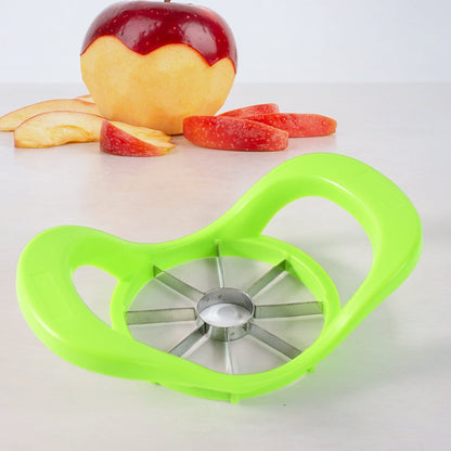 Multi Purpose Fruit Slicer Apple Cutter Regular With 8 Stainless Steel Blades Apple Slicer (1 Pc) Your Brand