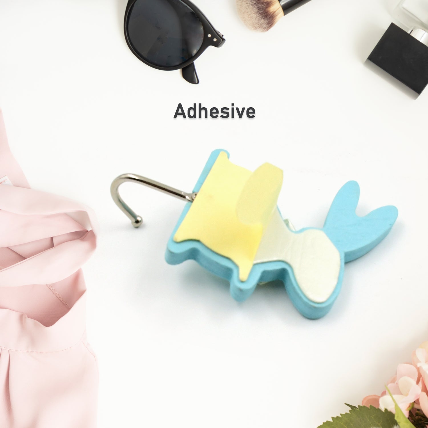 Bunny Adhesive Wall Sticky Hook Strong Wall Hook For Office , Bathroom & Home Use (1 Pc Hook) Your Brand