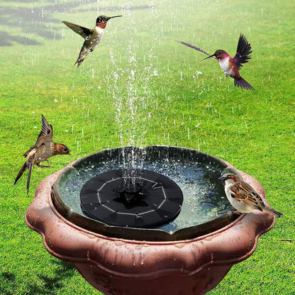 Fast Fountain by Pocket Hose - Solar-Powered - Instantly Adds a Water Feature Virtually Anywhere - 5 Spray Modes - No Installation or Batteries Required - Great for Bird Baths, Pools, Pond & More (1 Pc) Your Brand