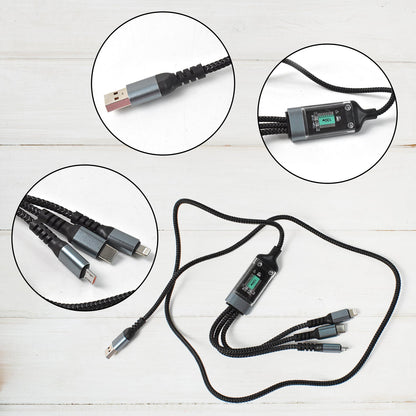 3-in-1 Super Fast Charging Cable 100w Your Brand