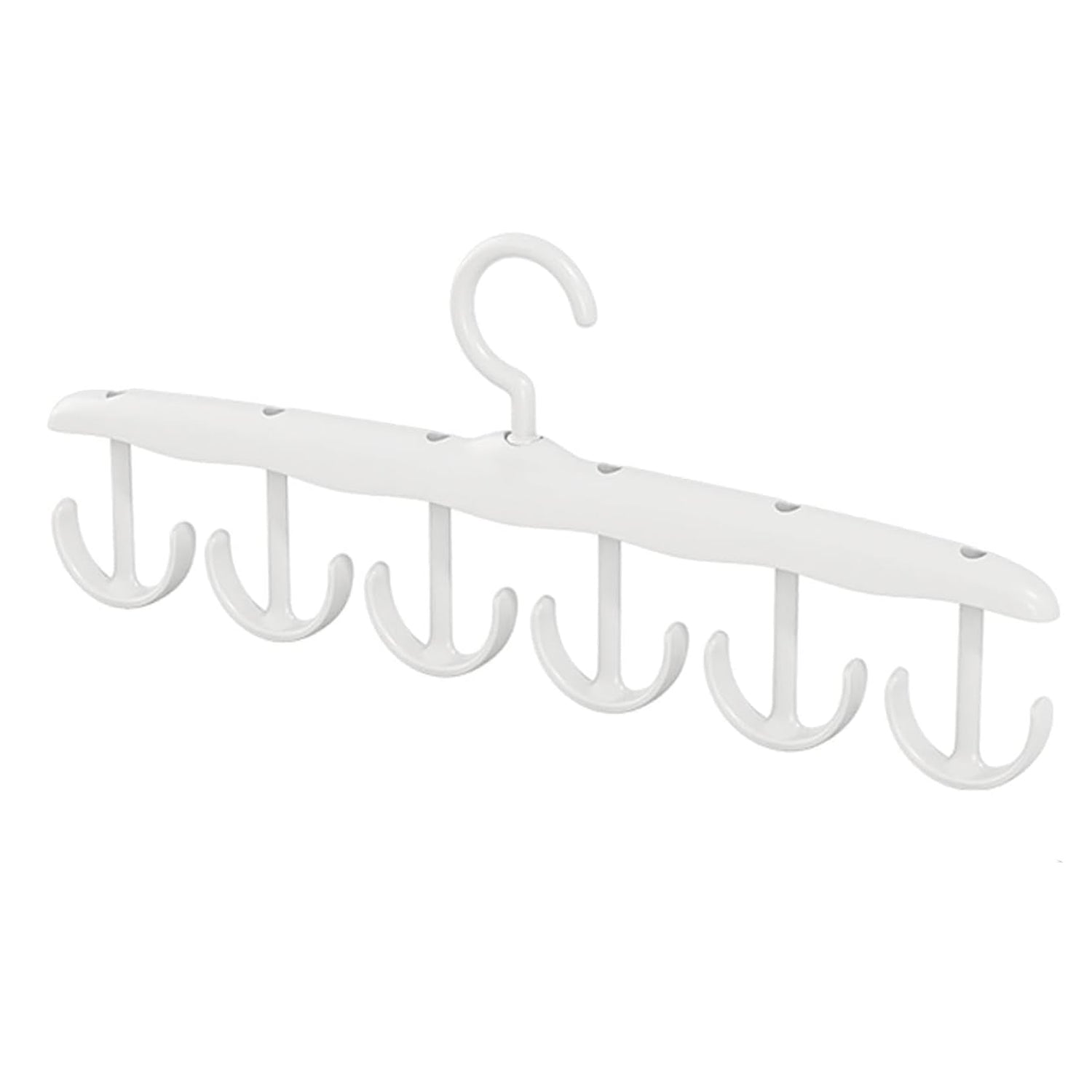 Rotatable Tank Top Hanger – Space Saving Closet Organizer for Dorms & Apartments (12-Hook) Your Brand