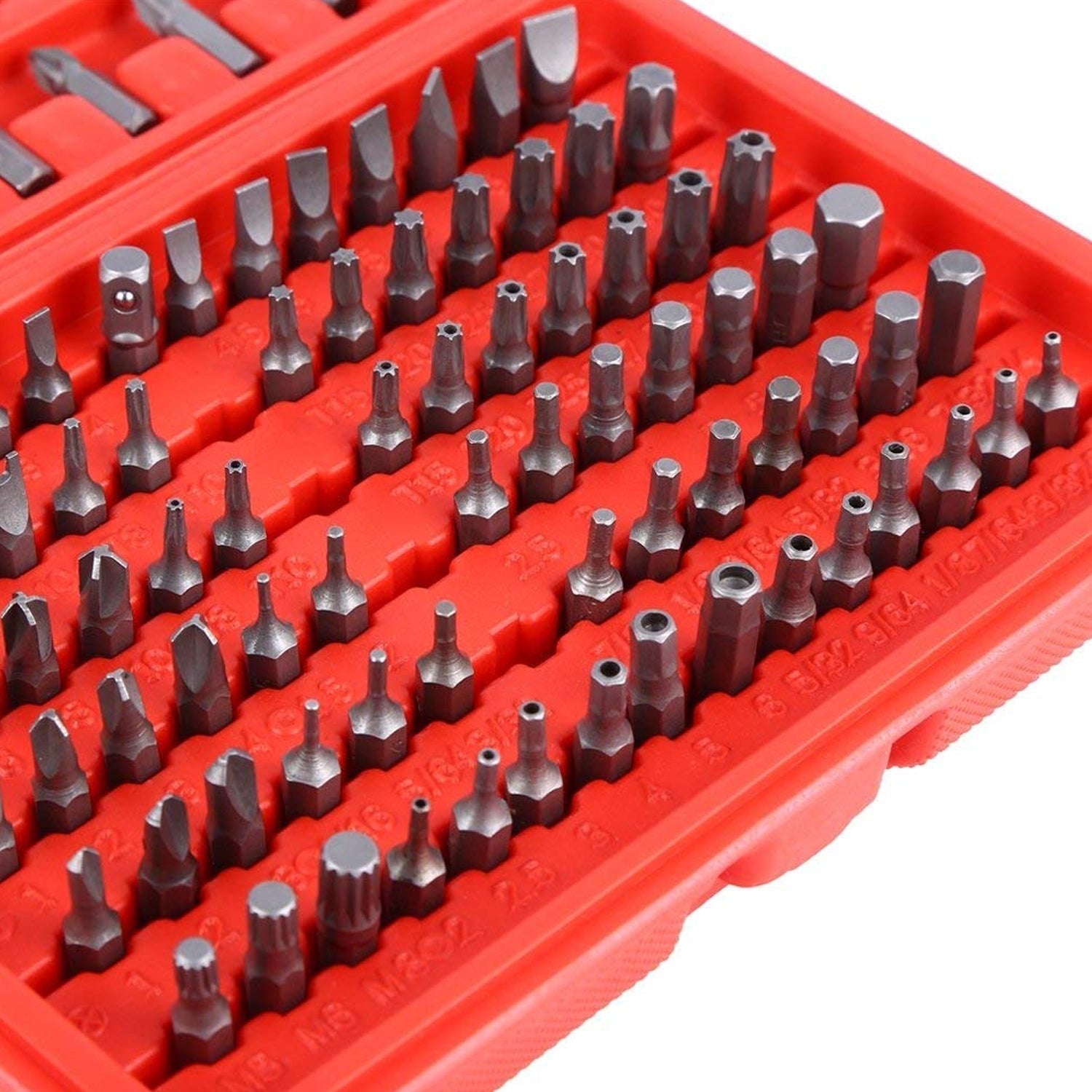 Screwdriver Bit Set with Box Tools (100pcs Set) Your Brand
