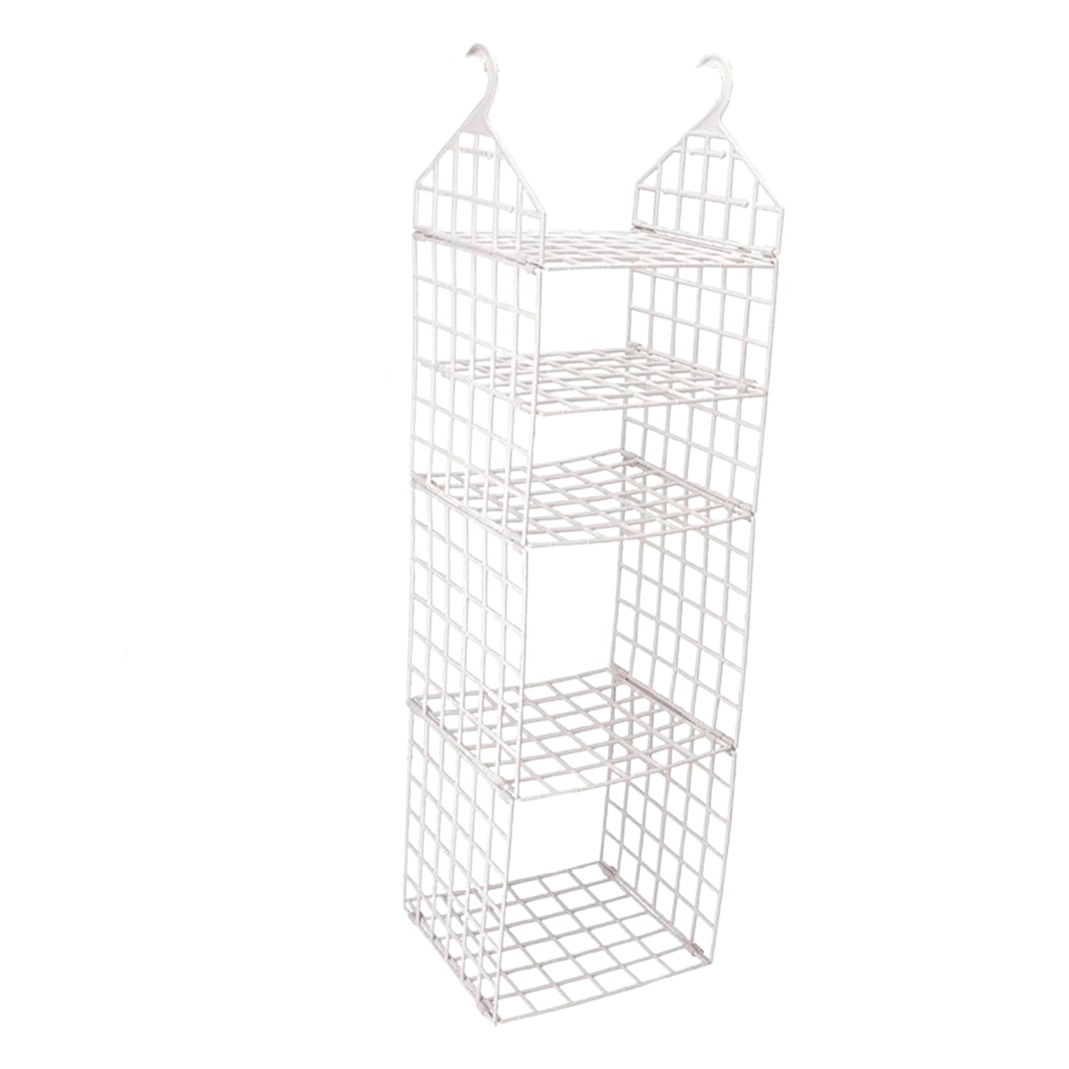 MULTIPURPOSE 5 LAYER FOLDING CLOTHES STORAGE RACKS||CLOSET FOR STUDENTS WARDROBE SHELVES SOCKS, SCARF, T-SHIRT, ETC||HANGING ORGANIZER STORAGE HOLDERS & RACKS Your Brand