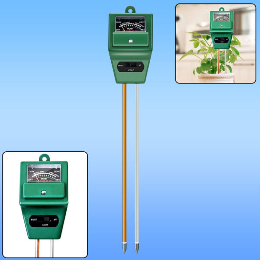 3 Way Soil Meter (pH Testing Meter) Your Brand