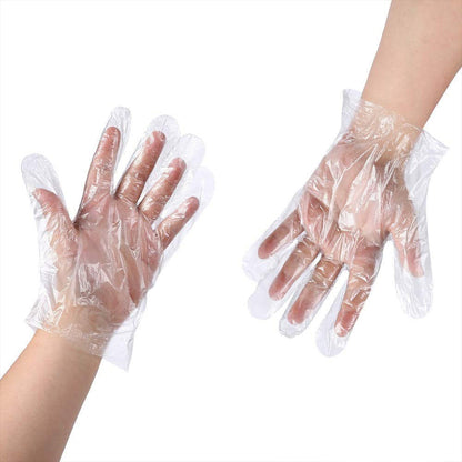 Eco-Friendly Kitchen Hand Gloves, Disposal hand gloves, Free size (100 Pc) Your Brand