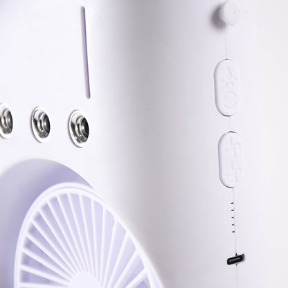 Portable Tower Mist Spray Cooling Fan, Air Cooling Fan (1 Pc) Your Brand