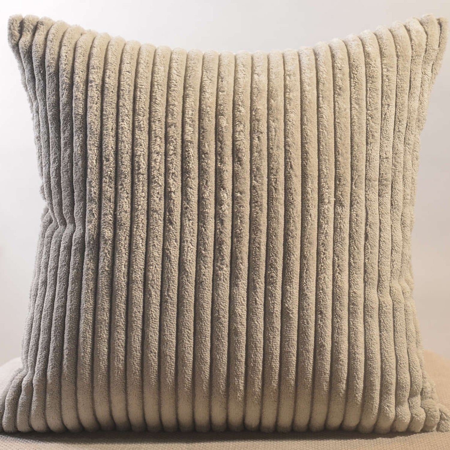 Throw Pillow Covers, 16x16 inch, Pack of 1 Couch Pillows Cover, Soft Corduroy Decorative Pillow Covers, Square Pillowcase for Bed Sofa Chair Bedroom Home Farmhouse Decor (1 Pc) Your Brand