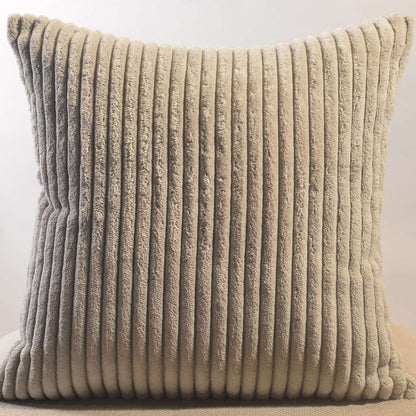 Throw Pillow Covers, 16x16 inch, Pack of 1 Couch Pillows Cover, Soft Corduroy Decorative Pillow Covers, Square Pillowcase for Bed Sofa Chair Bedroom Home Farmhouse Decor (1 Pc) Your Brand