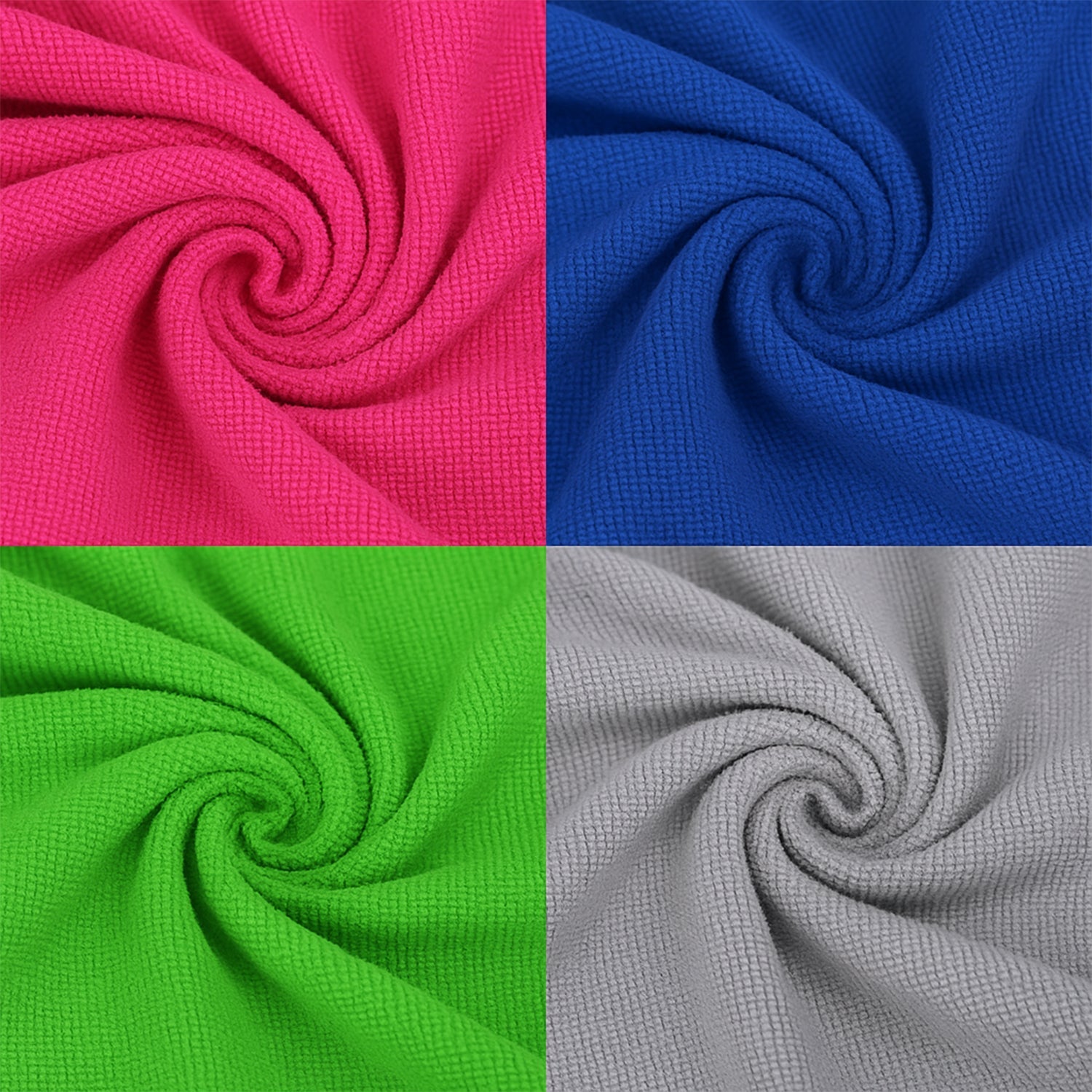 Multipurpose Microfiber Cleaning Cloth (30x30cm & 5 Pc) Your Brand