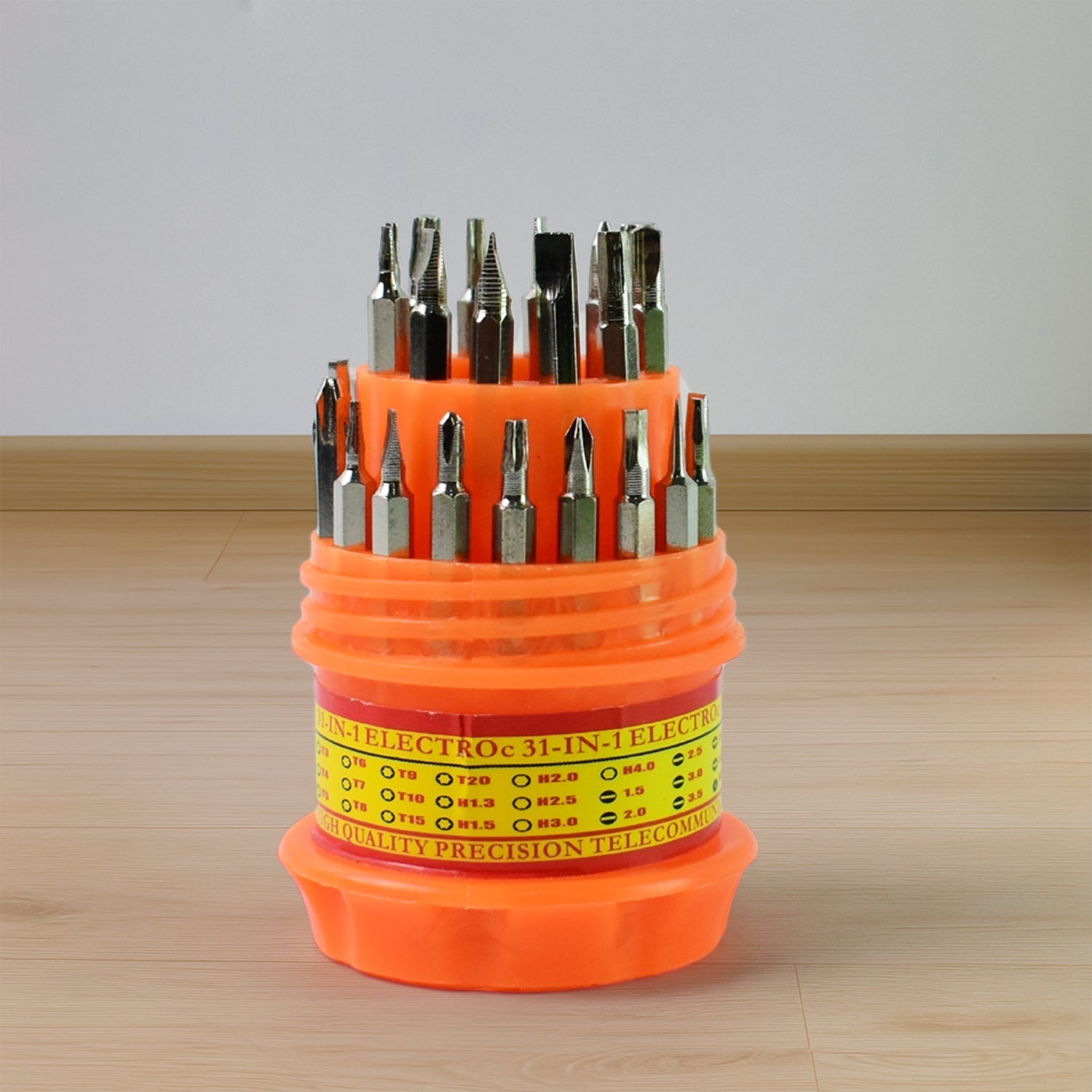 (SET OF 4PC) SCREWDRIVER SET, STEEL 31 IN 1 WITH 30 SCREWDRIVER BITS, PROFESSIONAL MAGNETIC DRIVER SET, B Grade Your Brand