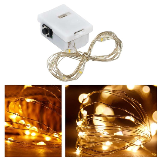 Fairy Lights Multi LED String Light, Mini Battery Operated (1 Pc) Your Brand