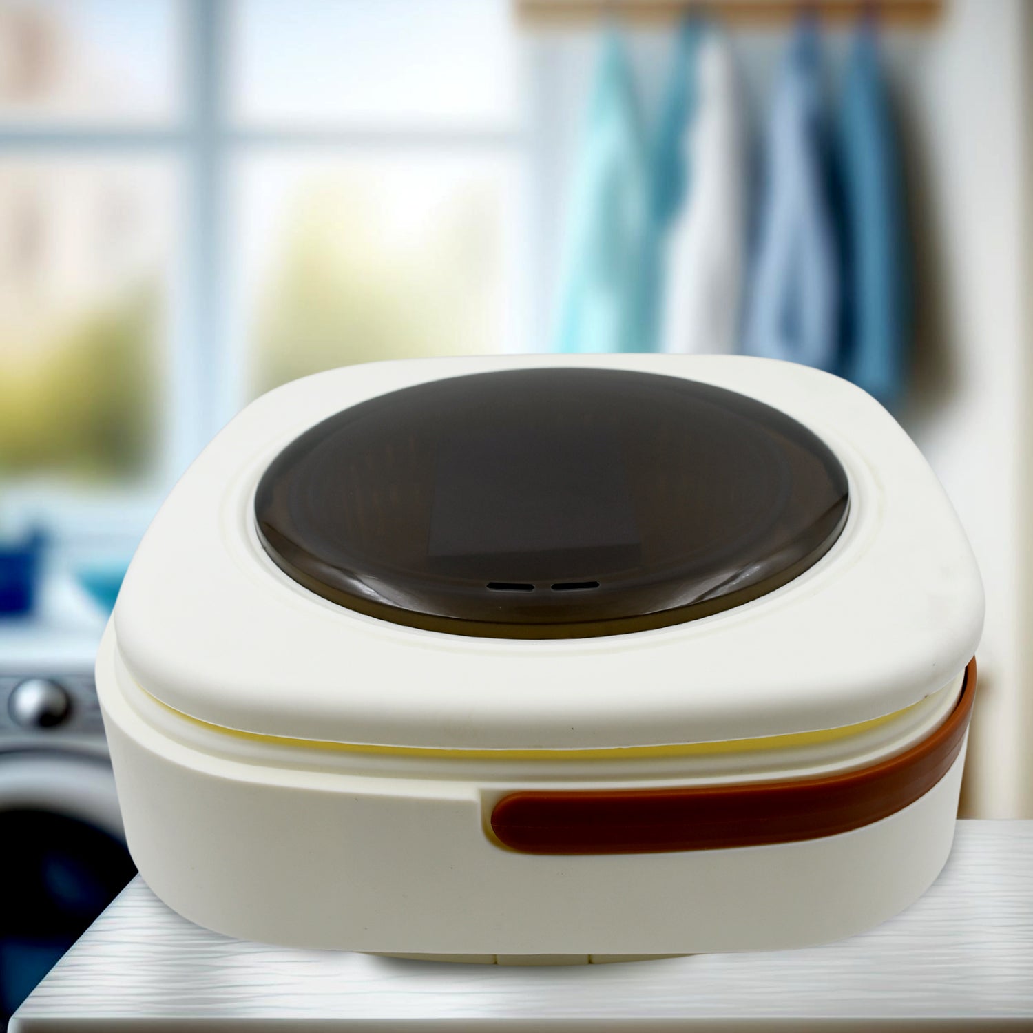 Folding Washing Machine, Mini Portable Washing Machine, Deep Cleaning Half Automatic Washt, Mini Foldable Washing Machine, Suitable For Socks, Underwear, Baby Clothes Your Brand