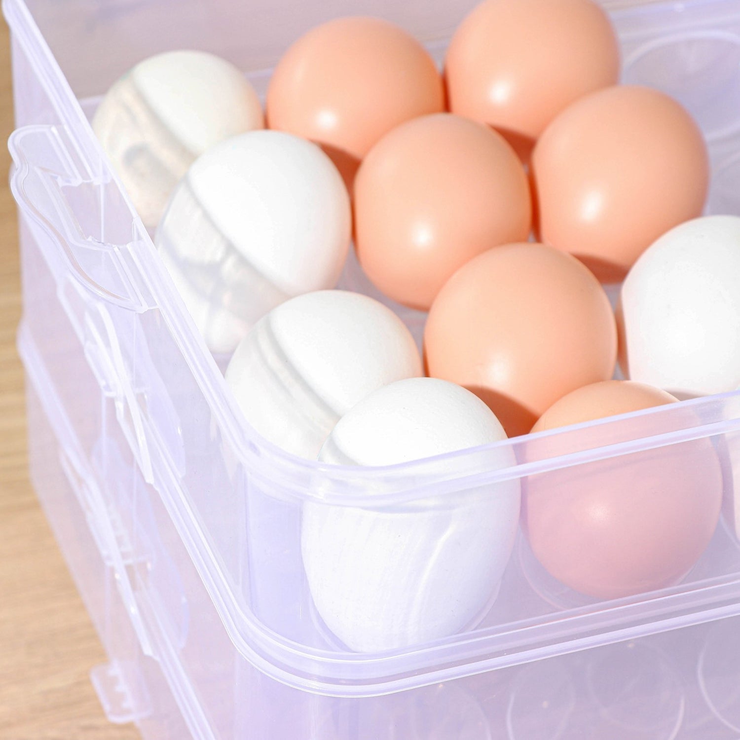 3-Layer Plastic Refrigerator Egg Storage Box (36 Grid) Your Brand