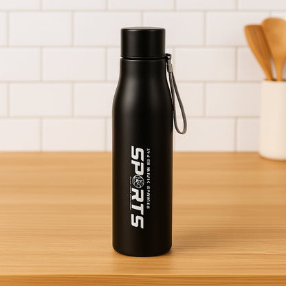 Premium Stainless Steel Water Bottle Approx 1000ML (1 Pc) Your Brand