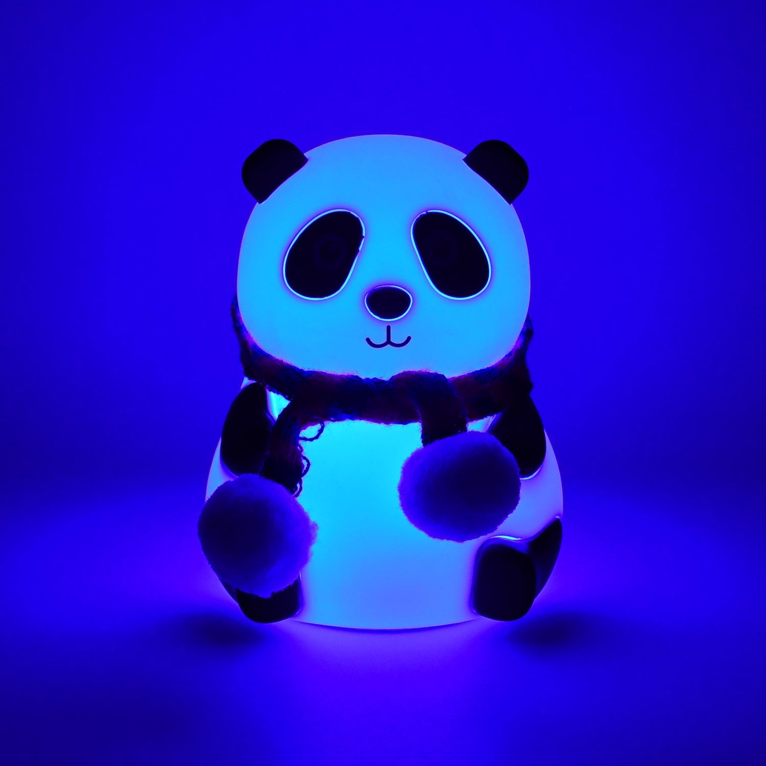 Panda 7-Color LED Silicone Touch Lamp (1 Pc) Your Brand